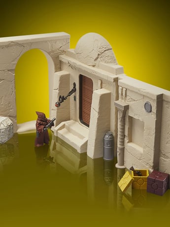 Star Wars: The Vintage Collection Streets of Mos Eisley Playset Gallery Image 2