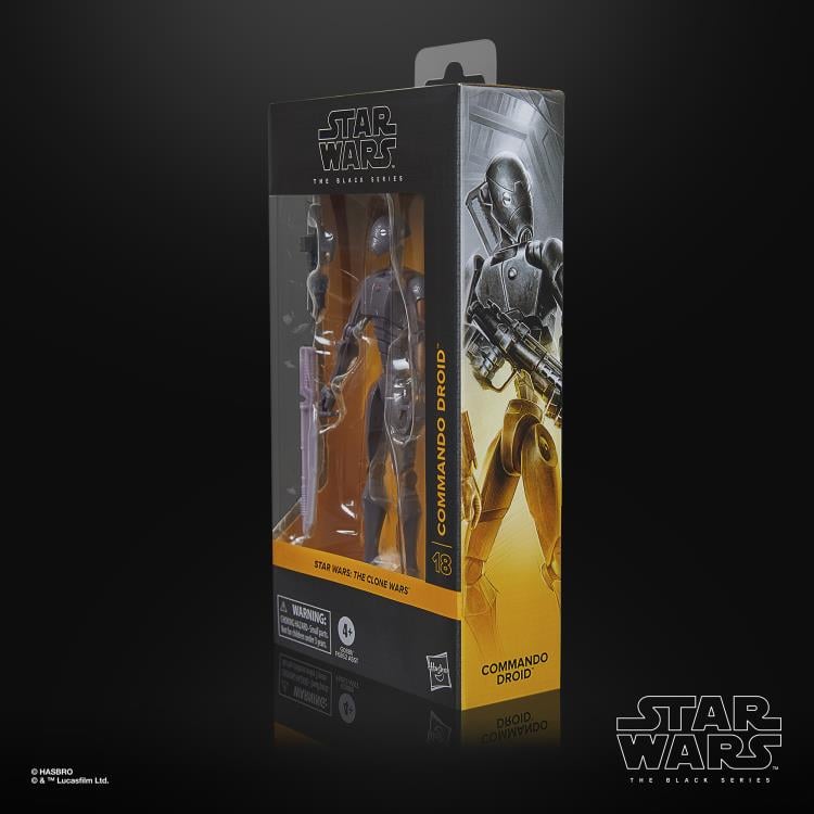 Star Wars: The Black Series 6" BX Separatist Commando Droid (The Clone Wars) Action Figure Gallery Image 12