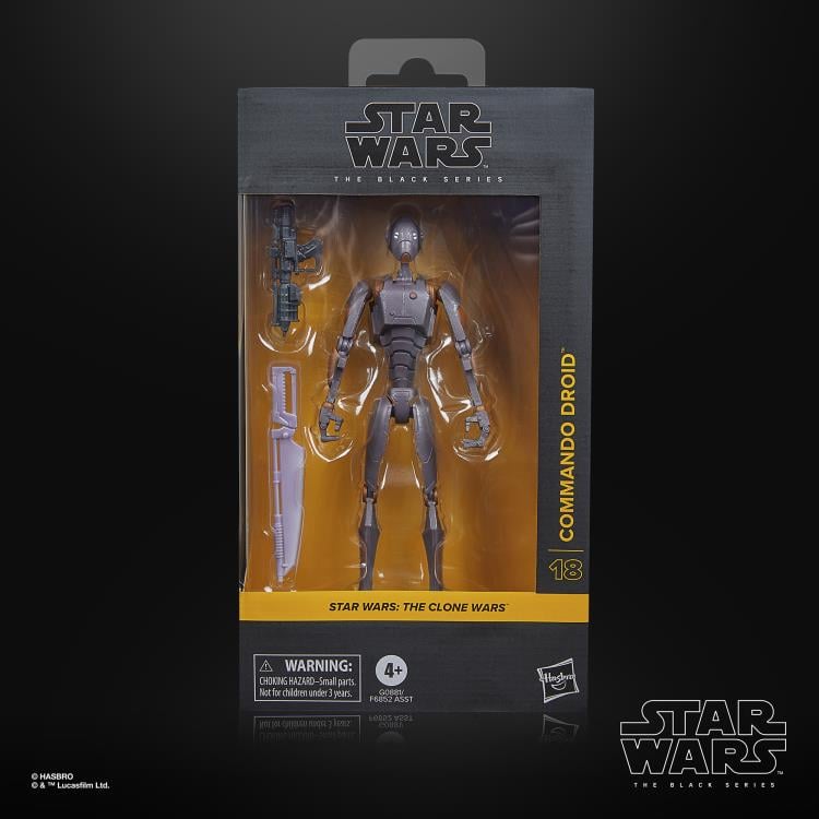 Star Wars: The Black Series 6" BX Separatist Commando Droid (The Clone Wars) Action Figure Gallery Image 11