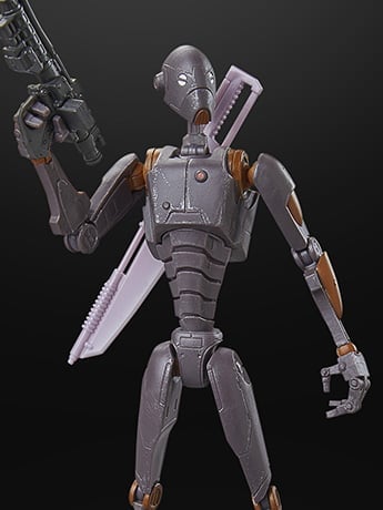 Star Wars: The Black Series 6" BX Separatist Commando Droid (The Clone Wars) Action Figure Gallery Image 2
