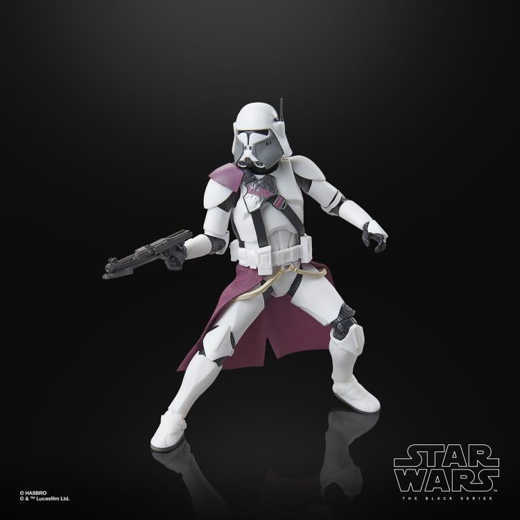 Star Wars: The Black Series 6" Clone Commander Bacara (Revenge of the Sith) Action Figure Gallery Image 7