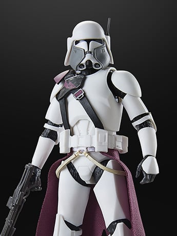 Star Wars: The Black Series 6" Clone Commander Bacara (Revenge of the Sith) Action Figure Gallery Image 2