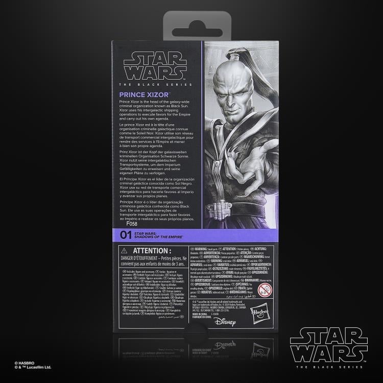Star Wars: The Black Series 6" Prince Xizor (Shadows of the Empire) Action Figure Gallery Image 13