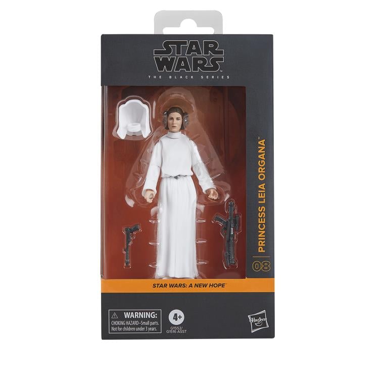 Star Wars: The Black Series 6" Princess Leia (A New Hope) Action Figure Gallery Image 10