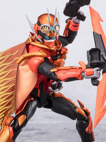 Kamen Rider Gotchard S.H.Figuarts Kamen Rider Fire Gotchard Daybreak/Gotchard Daybreak (SteamHopper) Exclusive Action Figure Gallery Image 2
