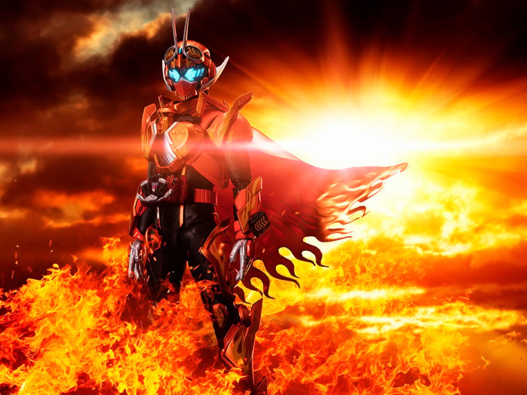 Kamen Rider Gotchard S.H.Figuarts Kamen Rider Fire Gotchard Daybreak/Gotchard Daybreak (SteamHopper) Exclusive Action Figure Gallery Image 11