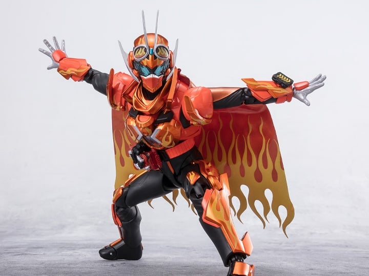 Kamen Rider Gotchard S.H.Figuarts Kamen Rider Fire Gotchard Daybreak/Gotchard Daybreak (SteamHopper) Exclusive Action Figure Gallery Image 1