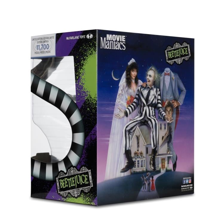 Beetlejuice (1988) Movie Maniacs Beetlejuice 6" Limited Edition Figure Gallery Image 8