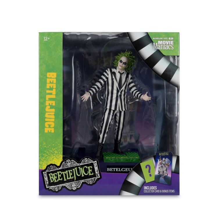 Beetlejuice (1988) Movie Maniacs Beetlejuice 6" Limited Edition Figure Gallery Image 6