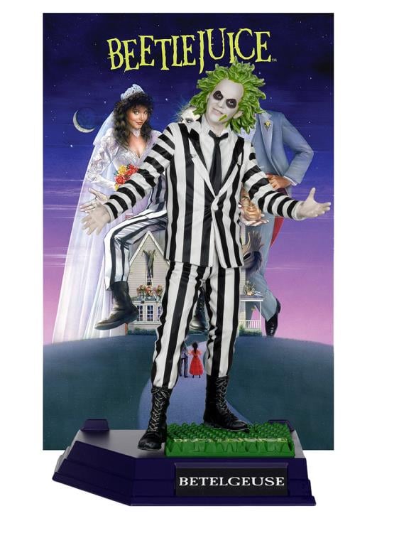 Beetlejuice (1988) Movie Maniacs Beetlejuice 6" Limited Edition Figure Gallery Image 5