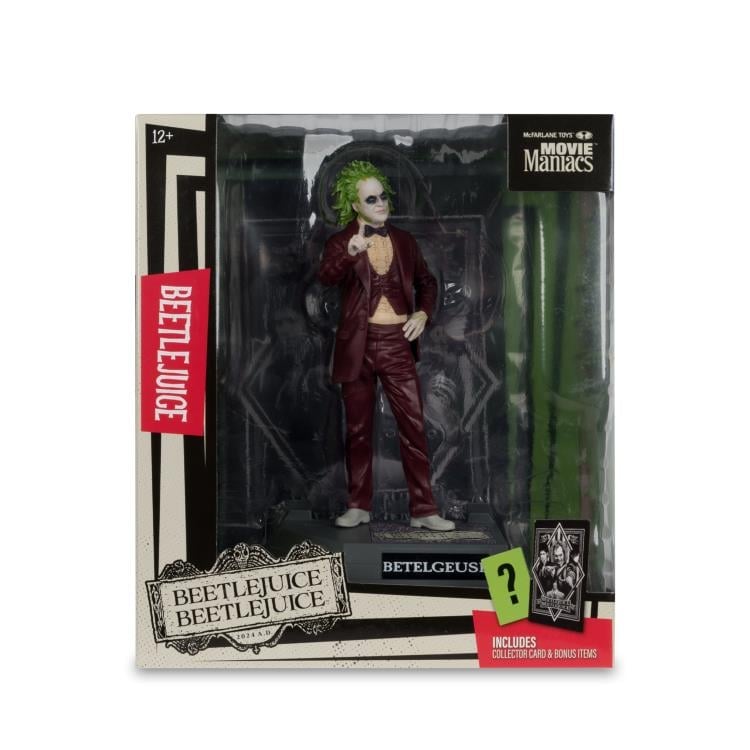 Beetlejuice Beetlejuice Movie Maniacs Beetlejuice 6" Limited Edition Figure Gallery Image 6