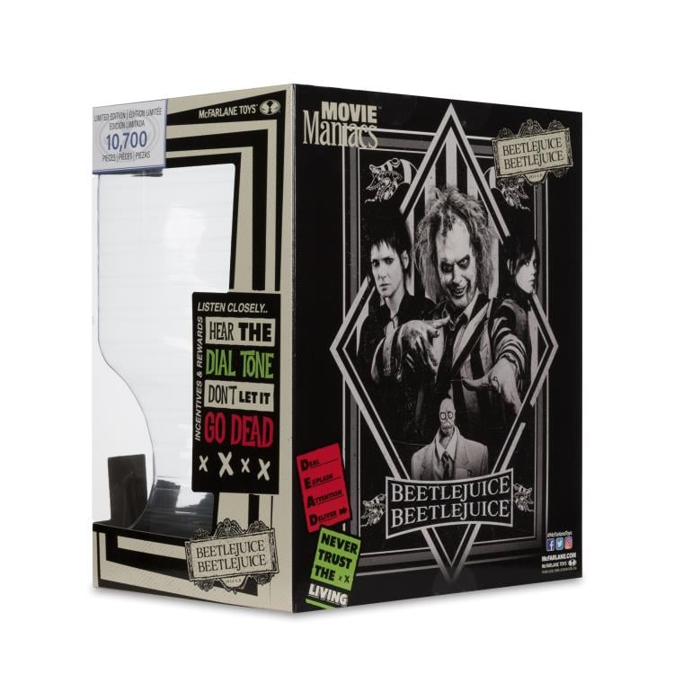 Beetlejuice Beetlejuice Movie Maniacs Beetlejuice 6" Limited Edition Figure Gallery Image 8