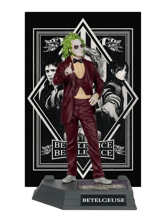 Beetlejuice Beetlejuice Movie Maniacs Beetlejuice 6" Limited Edition Figure Gallery Image 3