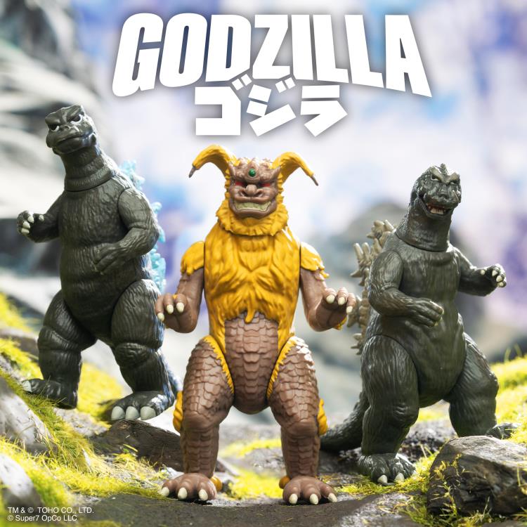 Toho ReAction Godzilla (1974 Charged Up) Action Figure