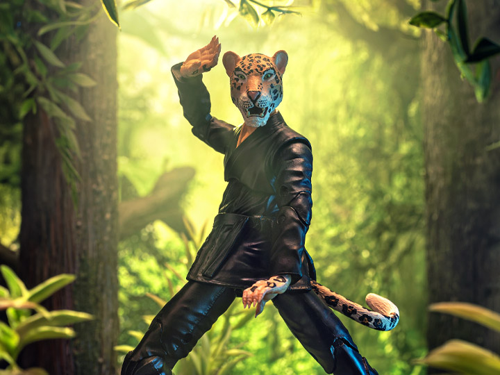 Zoo Jitsu Fighters Jairo the Jaguar (Black Gi) Action Figure Gallery Image 1