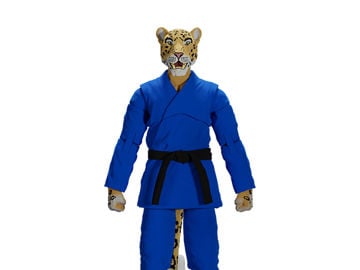 Jiu Jitsu Combat Creatures Fangs Tribe Flicker the Fox (Blue Gi