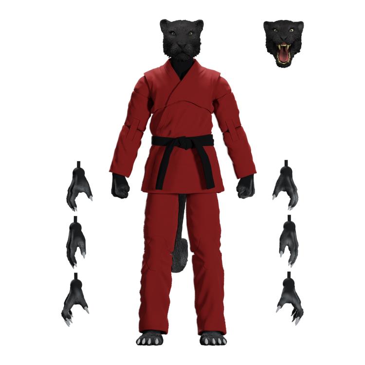 Zoo Jitsu Fighters Paulo the Panther (Red Gi) Action Figure Gallery Image 3