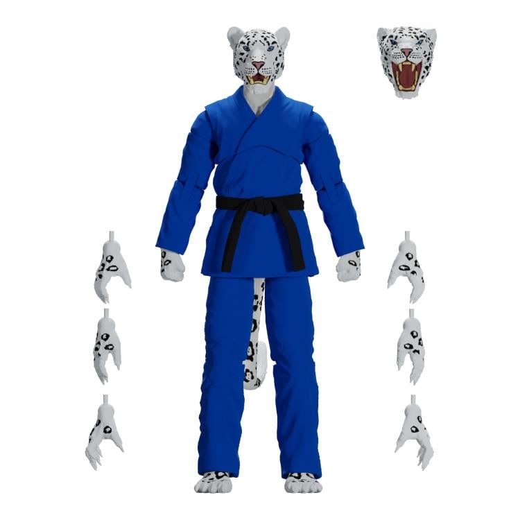 Zoo Jitsu Fighters Shadow the Snow Leopard (Blue Gi) Action Figure Gallery Image 3