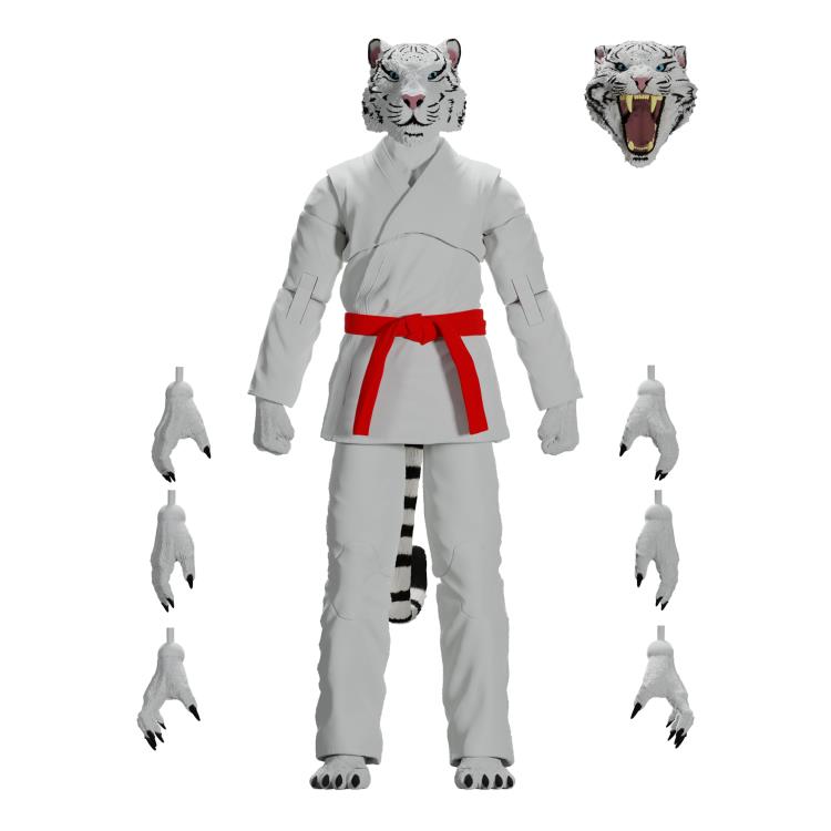 Zoo Jitsu Fighters Taj the White Tiger (White Gi) Action Figure Gallery Image 3