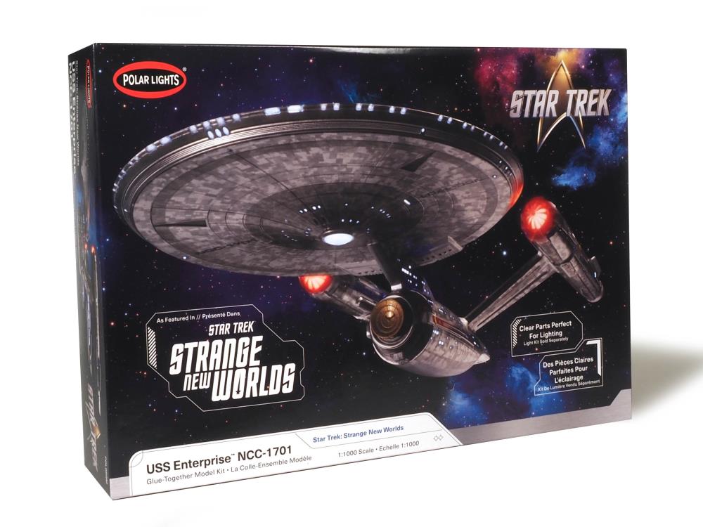 Star Trek: Strange New Worlds U.S.S. Enterprise 1/1000 Scale Model Kit Gallery Image 3