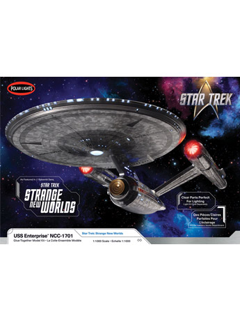 Star Trek: Strange New Worlds U.S.S. Enterprise 1/1000 Scale Model Kit Gallery Image 2