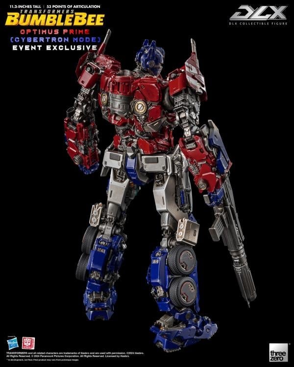 Transformers: Bumblebee DLX Scale Collectible Series Optimus Prime (Cybertron Edition) Event Exclusive Action Figure Gallery Image 11