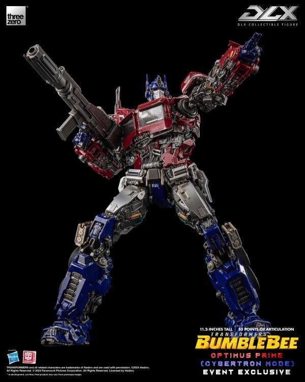 Transformers: Bumblebee DLX Scale Collectible Series Optimus Prime (Cybertron Edition) Event Exclusive Action Figure Gallery Image 10