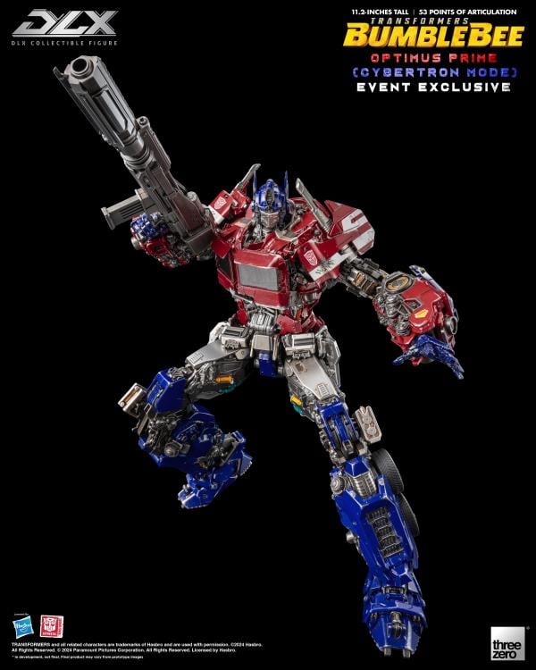 Transformers: Bumblebee DLX Scale Collectible Series Optimus Prime (Cybertron Edition) Event Exclusive Action Figure Gallery Image 6