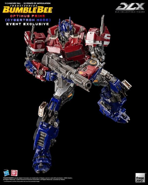 Transformers: Bumblebee DLX Scale Collectible Series Optimus Prime (Cybertron Edition) Event Exclusive Action Figure Gallery Image 9