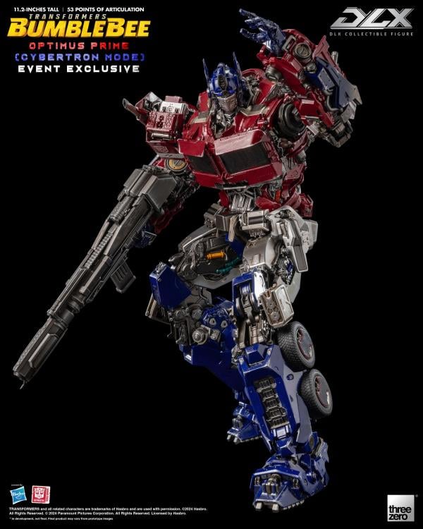 Transformers: Bumblebee DLX Scale Collectible Series Optimus Prime (Cybertron Edition) Event Exclusive Action Figure Gallery Image 4