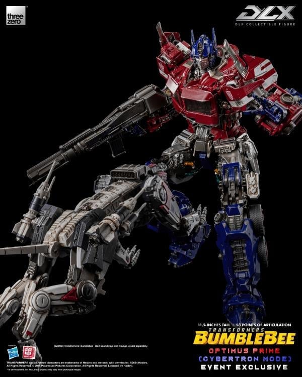 Transformers: Bumblebee DLX Scale Collectible Series Optimus Prime (Cybertron Edition) Event Exclusive Action Figure Gallery Image 12