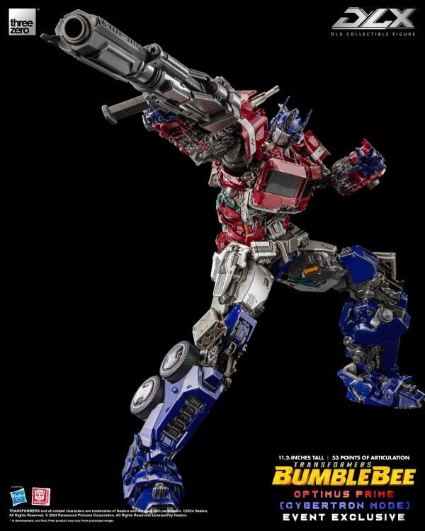 Transformers: Bumblebee DLX Scale Collectible Series Optimus Prime (Cybertron Edition) Event Exclusive Action Figure Gallery Image 7