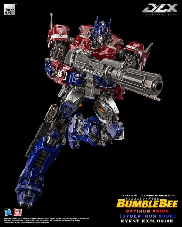 Transformers: Bumblebee DLX Scale Collectible Series Optimus Prime (Cybertron Edition) Event Exclusive Action Figure Gallery Image 5