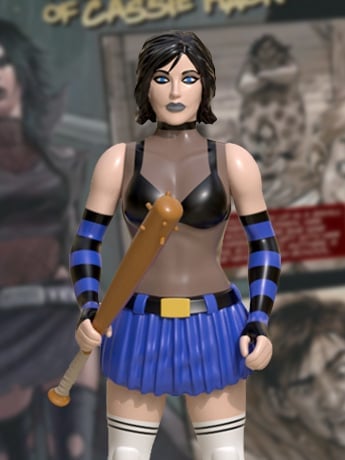 Hack/Slash LongBox Heroes Cassie Hack 1/18 Scale BBTS 25th Anniversary Exclusive Action Figure Gallery Image 2