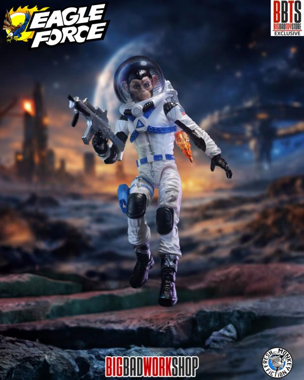 Eagle Force Star Commanders Alpha Team Command Unit 1/18 Scale BBTS 25th Anniversary Exclusive Action Figure Gallery Image 5
