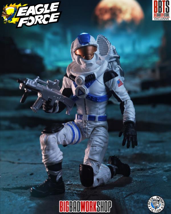 Eagle Force Star Commanders Alpha Team Command Unit 1/18 Scale BBTS 25th Anniversary Exclusive Action Figure Gallery Image 9