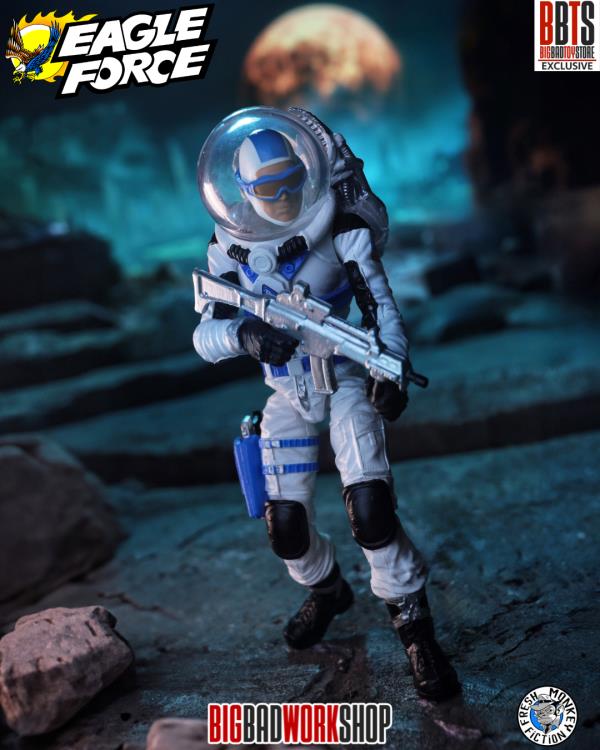 Eagle Force Star Commanders Alpha Team Command Unit 1/18 Scale BBTS 25th Anniversary Exclusive Action Figure Gallery Image 7