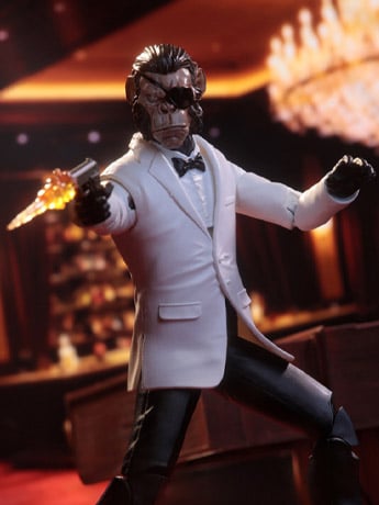 The Fresh Monkeys in the Dead Man's Deal Agent Carter (Codename: The Phantom) 1/12 Scale BBTS 25th Anniversary Exclusive Action Figure Gallery Image 2