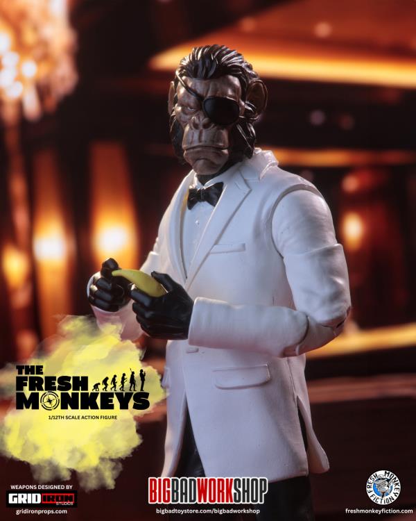 The Fresh Monkeys in the Dead Man's Deal Agent Carter (Codename: The Phantom) 1/12 Scale BBTS 25th Anniversary Exclusive Action Figure Gallery Image 9