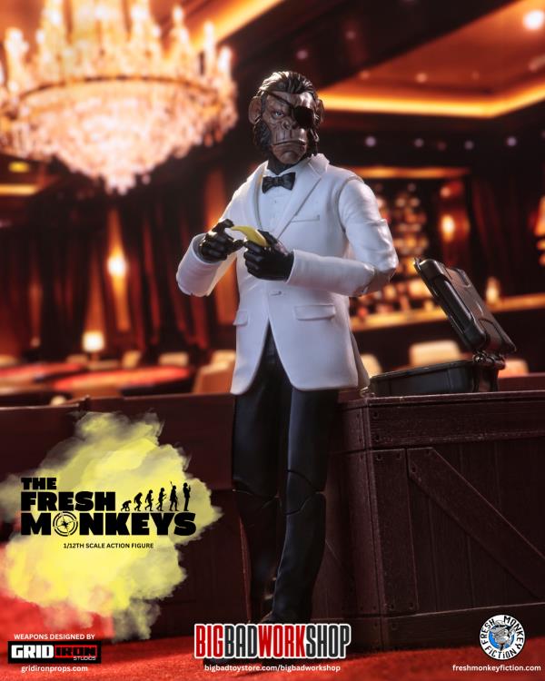 The Fresh Monkeys in the Dead Man's Deal Agent Carter (Codename: The Phantom) 1/12 Scale BBTS 25th Anniversary Exclusive Action Figure Gallery Image 3
