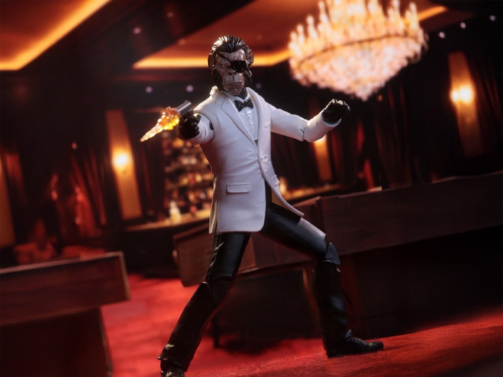 The Fresh Monkeys in the Dead Man's Deal Agent Carter (Codename: The Phantom) 1/12 Scale BBTS 25th Anniversary Exclusive Action Figure Gallery Image 1