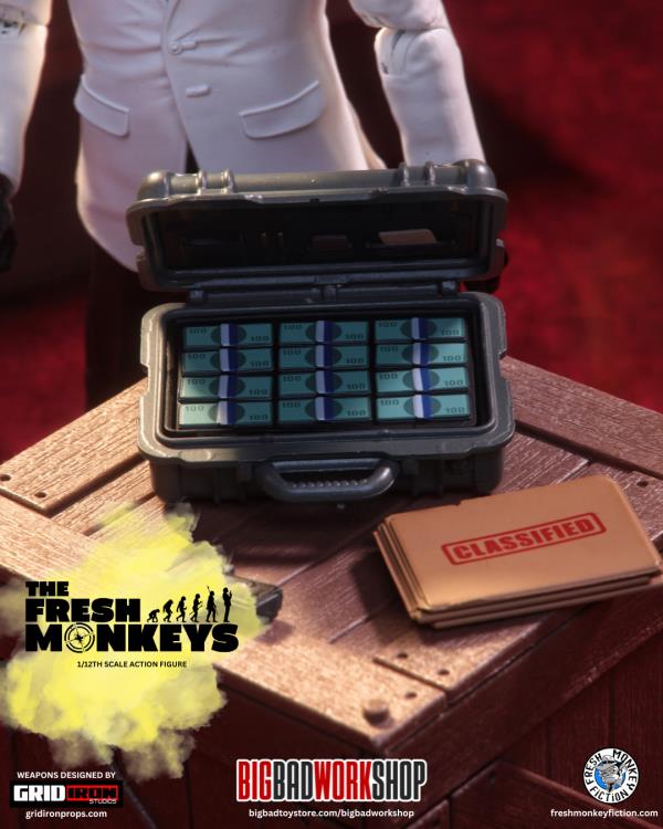 The Fresh Monkeys in the Dead Man's Deal Agent Carter (Codename: The Phantom) 1/12 Scale BBTS 25th Anniversary Exclusive Action Figure Gallery Image 10