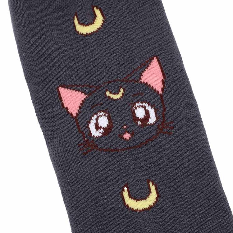 Sailor Moon Junior's Quarter Crew Socks Three-Pack Gallery Image 6