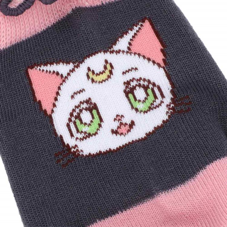 Sailor Moon Junior's Quarter Crew Socks Three-Pack Gallery Image 7