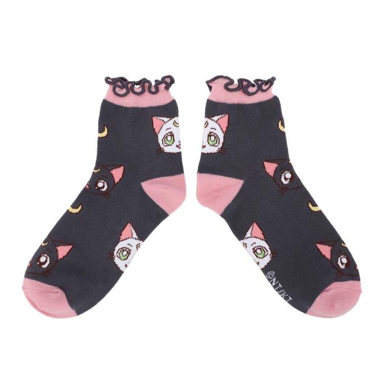 Sailor Moon Junior's Quarter Crew Socks Three-Pack Gallery Image 5