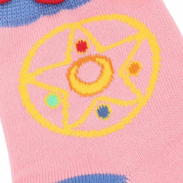 Sailor Moon Junior's Quarter Crew Socks Three-Pack Gallery Image 4