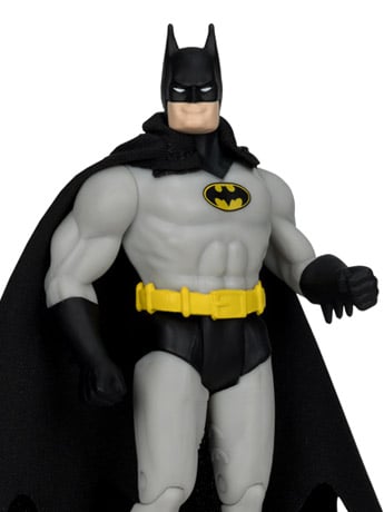 DC Comics DC Super Powers Batman (Black and Grey) Action Figure Gallery Image 2
