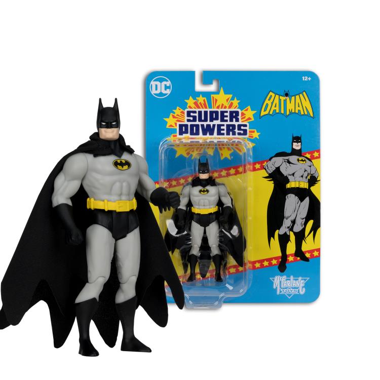 DC Comics DC Super Powers Batman (Black and Grey) Action Figure Gallery Image 6