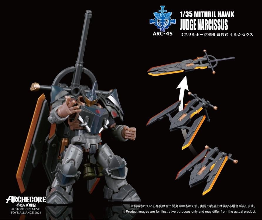 ARCHECORE ARC-45 Mithril Hawk Judge Narcissus Gallery Image 8