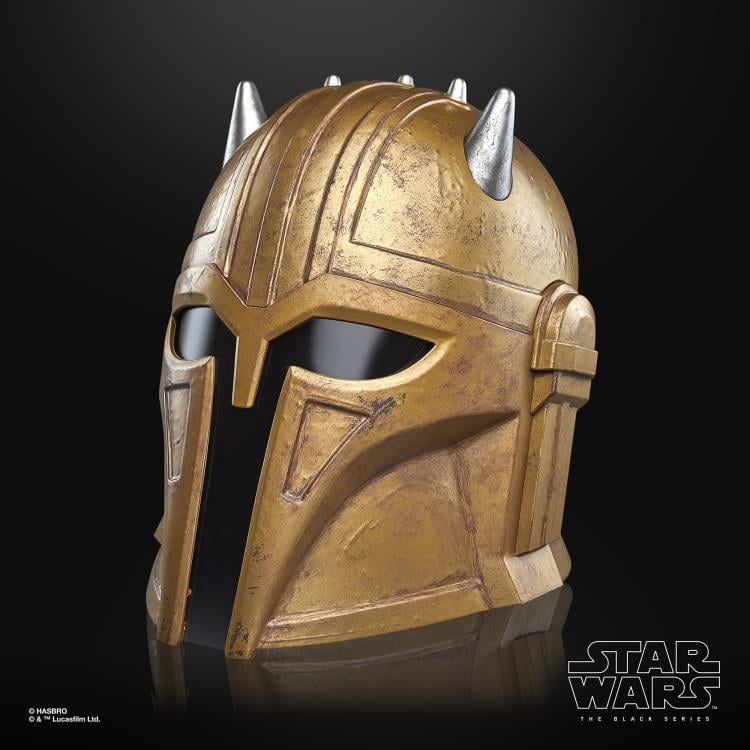 Star Wars: The Black Series The Armorer 1:1 Scale Wearable Electronic Helmet Gallery Image 3
